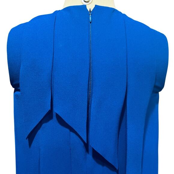 COS Sleeveless Pleat Dress in Royal Blue Size 4 - Picture 8 of 9